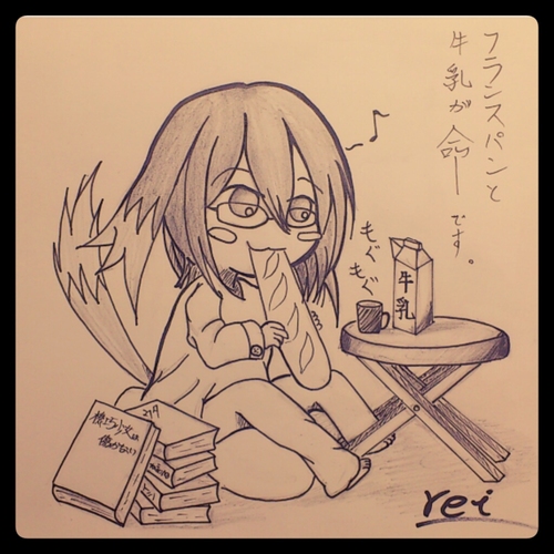 reikennzaki00's profile picture. 趣味:サックス/読書/お絵描き   好きな物:フランスパン/牛乳/チーズ   機巧少女ガチ勢/夜々は嫁/パズドラ/電撃文庫主体/  話し合いそうな方フォローミー