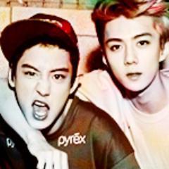 MINUTE & SECONDS for EXOK 찬열 & 세훈 l EXOM 鹿晗 ll NOT COUPLE! JUST TWINS ll 1st Goods -  http://t.co/xaQ657Gzce