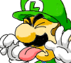 Hello! Weegee here! I'mma hero in-a the Mushroom Kingdom!  Oh yeah! Weegee time! (RP account. My last Luigi glitched out, so I made this. RL @TheIrishBlur)