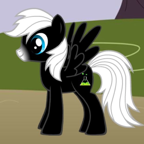 I'm just a plain old pegisis looking for friends. I'm good with potions too. After all, I do run the best potion shop in Ponyville.