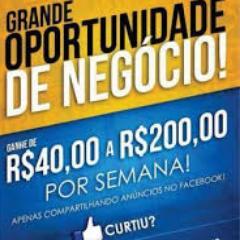 MultiClick Brasil - Já imaginou ganhar dinheiro em casa compartilhando anúncios publicitários no facebook? 
 Cadastre-se ► ►► http://t.co/7srerPYYfE