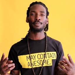 Wo’se Kofi representing the people from the LA area. Lynk LA /Eco Think/ Leimert Park/ Anani Cultural Healing Arts