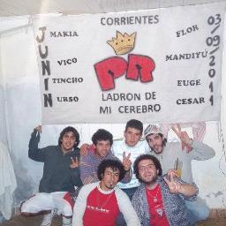 La familia 1ero siempre.
Bateria carumbe.Sinfonica Nacional del Samba.
River Plate.
Patricio Rey Y Sus Redonditos De Ricota.
Psicología.