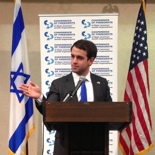 Professional Zionist. RT probably is an endorsement, but not always.