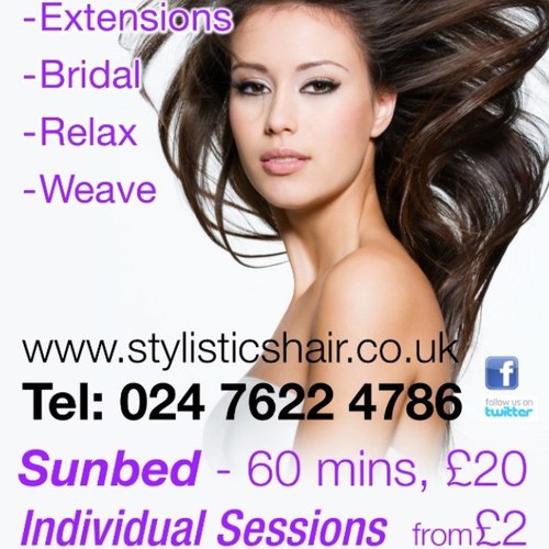 Specialists in european and afro hair care. Inc weaves, micro bonding, brazilian blow-dry, Steam, relax, colouring. Nails, lashes & brows. 02476224786