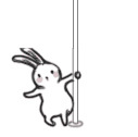 I am the bunny poledancer.