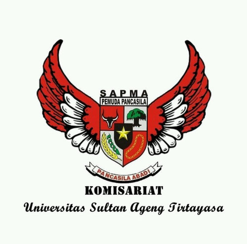 SAPMA PP Komisariat Universitas Sultan Ageng Tirtayasa. Sekali Layar Terkembang Surut Kita Berpantang!! Pancasila!! Abadi!!