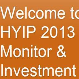 Monitor only HYIP's between 0.5% - 4% daily earning...