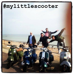 http://t.co/PIdJ4TlEpJ takes you on a journey of 5 scooter boys from Brighton, riding our classic Vespas around the UK and beyond.