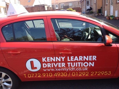 Kenny Learner Driver Tuition INDEPENDENT DRIVING INSTRUCTOR based in Ayr Ayrshire.Driving lessons available in most of KA postcode area