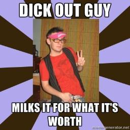 I got caught with my dick out