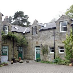 Traditional stone courtyard high quality self-catering cottages each for 2 to 4 guests. 

Between Alnwick and Rothbury in Northumberland, 4 Star