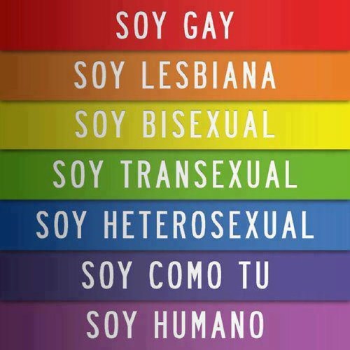Porque creemos en la igualdad del ser humano!! Si amas a alguien eres persona, no importa sexo ni raza, basta ya de prejuicios !!