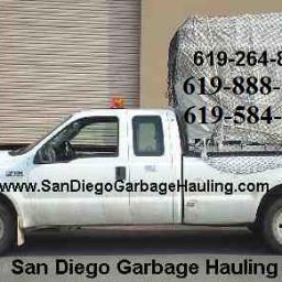 San Diego Garbage hauling can come to you haul away all your junk and recycle appliances. We can also drop off a dump trailer to put your junk in. 619-264-8829