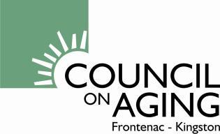 The Frontenac-Kingston Council on Aging Inc. is a registered charitable organization dedicated to enhancing the quality of life of all seniors