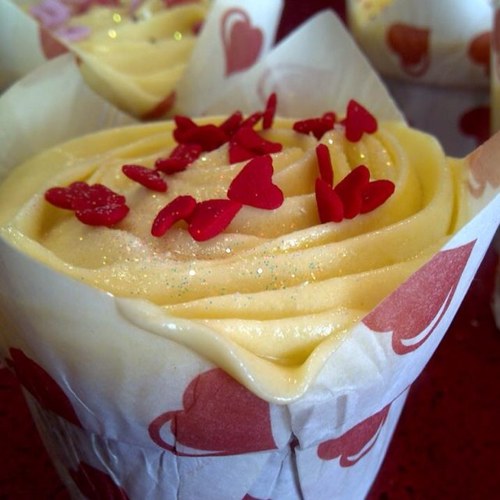 A cupcake where just one bite leaves pure addiction!