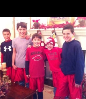 Phillipians 4:13 all the way! Juan, Turner, Truitt, Luke, and Jack. We go to shiloh christian. Top athletes. #BallisLife