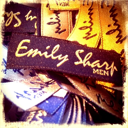 High quality mens and womenswear; designed, pattern cut and hand-made in Britain by Emily Sharp. One-offs and limited editions!