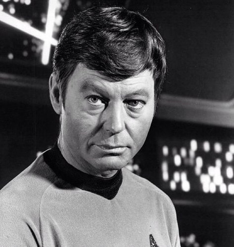 Physician and occasional bar tender to the Captain and crew. Despite what Jim says, I'm a doctor damn it! ((RP Account Trek Multi-verse))