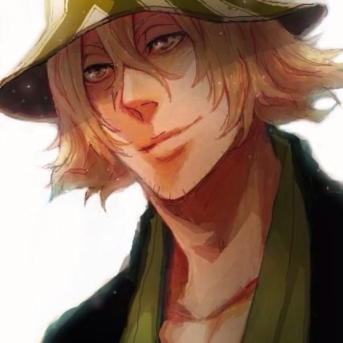 Kisuke Urahara, the owner of the Urahara Shop, a simple candy store. Though, behind this businessman, is something entirely different. {#Bleach}