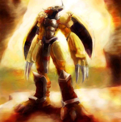 Agumon warp digivolve to....... Wargreymon! With my Terror Force i'll crush any enemy! Lets save the digi world! #DigimonRp