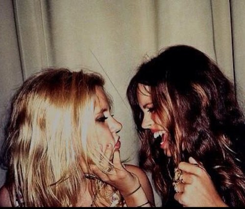 Two best friends who always have their cups and middle fingers up to the world.. Stop being so afraid and start living instead.