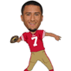 Colin Kaepernick's Head ..This Is A Parody Account. I'm The Son Of San Francisco & Alex Smith's Biggest Fan
