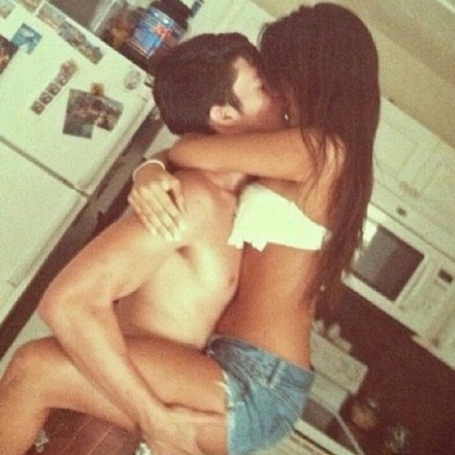 Kisses, cuddles, and cute text messages. Gah, I love being a girlfriend :)