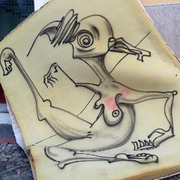 Beautiful and badass temporary #tattoos made from #Berlin #streetart.