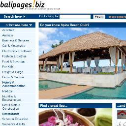 balipages!biz aims to be the complete online directory of businesses in Bali. Check our website to find the right business : http://t.co/HgkK2yYTaA