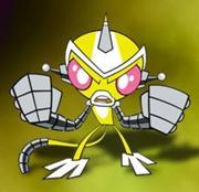 Nova here, the yellow hyperforce monkey i'm the only female on the team ,,,, so far ... yes i might act tomboyish but im not a boy got it ?#Taken @Gibson_HF :3!