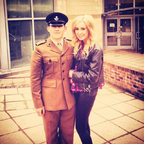 Half english half nepalese, british army, follow and ill follow back