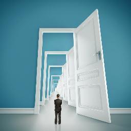 Enter this door ! You will find the freedom :D