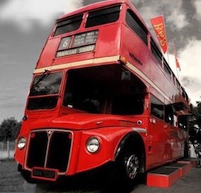 Big Red Bus Bar is an original 1967 Routemaster, which has been fully refurbished to the highest standard into a fully functioning bar