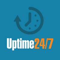 Uptime24/7 is a low cost hosted server monitoring system monitoring websites, ftp servers, smtp servers, cpu usage, hard disk space and RAM.