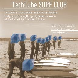 CubeSurf's profile picture. Techcube Surfclub takes those who stare at screens for a living & dunks them in the ocean for good, clean, salty fun.