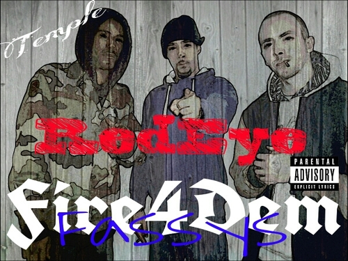 Four lyrical artists from the Temple Blue camp, who rap about anything that you want. We dont want dramas, we just make someting to relate to.