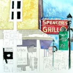 Hi I am the Spencer Grill Sign..I love the smell of the food everyday. I may just be a Sign but i am the eyes and ears of Kirkwood