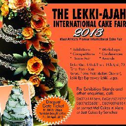 lekkiajahICF's profile picture. The Lekki-Ajah International Cake Fair was conceived in 2008 by Mel Cakes n More and Just Cakes by Somchez and now in its sixth(6) year...