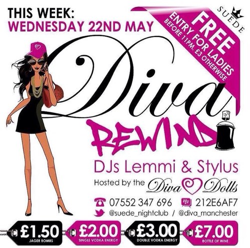 DJs LEMMI AND STYLUS
£2 DOUBLES
£7 BOTTLES OF WINE
£1.50 JAEGERS
LADIES FREE ENTRY BEFORE 11PM
TXT 07766320312 for GUESTLIST/VIP/TABLES