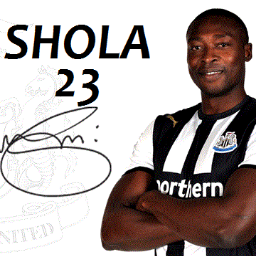 SHOLA_BestEver's profile picture. Shola Ameobi 23 is the greatest newcastle united player of all time . alan shearer was good but there is only one geordie magpie toon god and that god is #SHOLA