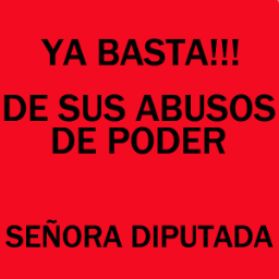 Publicaremos toda la informacion documentada, videos, y respuestas a la comunidad de los abusos de poder que realiza y ha realizado la señora diputada y su fami