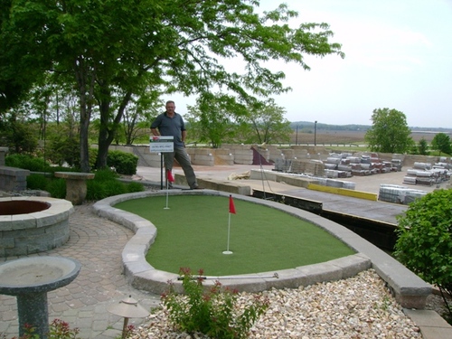 Family man, love golf, rock music, history, being outdoors & meeting new people. President of Fox Valley Synthetic Turf. I design I install putting greens.