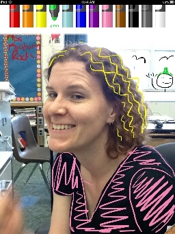 Teacher, mom, wife, hockey player, movie lover. That about covers it.