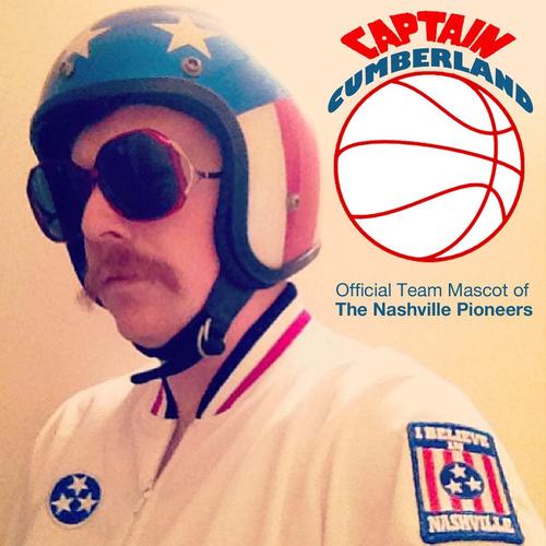 MASCOT OF NASHVILLE'S OFFICIAL BBALLERS, THE @NASHPIONEERS. NEXT PEP RALLY, 9/20 AT THE 5 SPOT. CAPTAIN CUMBERLAND LOVES YOU!!! #NASHBALLSOHARD