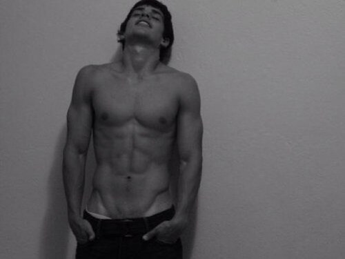 Guys. Abs. Cake. Cookies. Pawprints❤