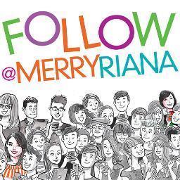 Book Launch #FollowMerryRiana by @DebbieWidjaja 21 Jun 2013 (Jumat) pk 14-16 WIB di Gramedia, Central Park. Akun ini diurus admin. Akun Merry adl @MerryRiana