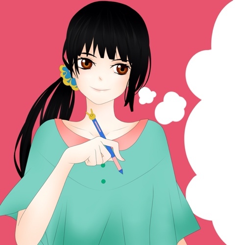 aya_novelbot's profile picture. 文（あや）は物書きの皆さんにアドバイスをしたり、相談（DMを下さい）を受け付けたりするbotです♪

話し方は少し気の強い感じですが、きっとあなたの役に立つはずです！

イメージ：黒髪文学少女。少し毒っ気のある大人びた子。

何かあれば中の人（@Aomi_Megumu）まで連絡下さい。