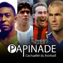 Compte Twitter du site Papinade. Alimenté par des passionnés de la balle ronde.