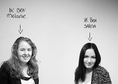 Melanie & Salina op zoek naar een stage!
